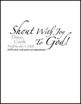 Shout with Joy to God! SATB choral sheet music cover